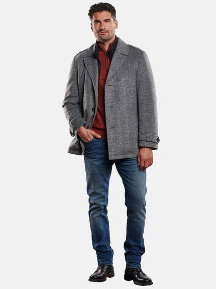 engbers Herren Jacke im Cabanstyle Granitgrau 32256 engbers Herren Jacke im Cabanstyle Granitgrau 32256