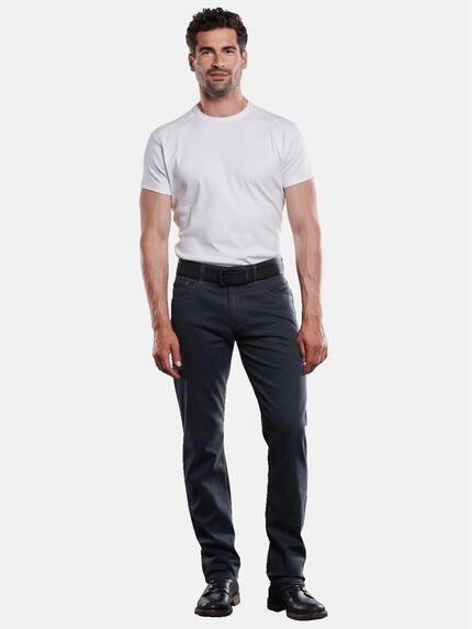 engbers Herren Hose mit feiner Warenstruktur Saphirblau 31930