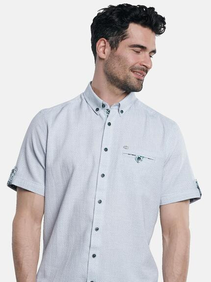 engbers Herren Lässiges Kurzarmhemd Hellblau 31593 engbers Herren Lässiges Kurzarmhemd Hellblau 31593