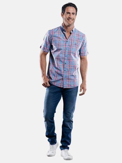 engbers Herren Außergewöhnliches Karo-Hemd Rot 29082 engbers Herren Außergewöhnliches Karo-Hemd Rot 29082
