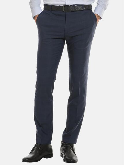 emilio adani Anzughose slim fit Saphirblau