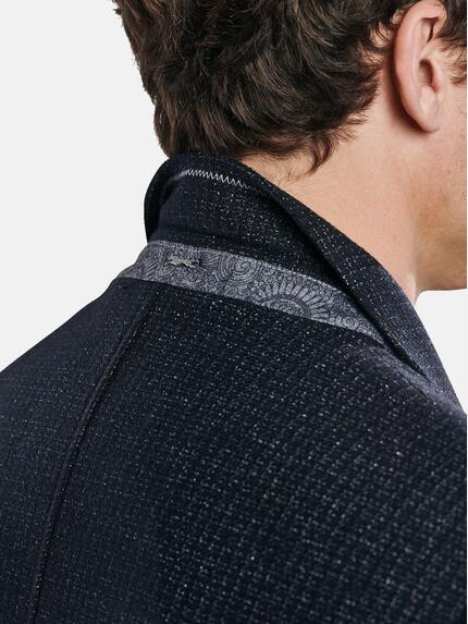 engbers Herren Sportives Materialmix-Sakko Saphirblau 30239 engbers Herren Sportives Materialmix-Sakko Saphirblau 30239