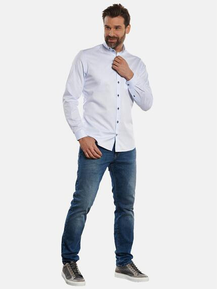 engbers Herren Langarm-Hemd uni Hellblau 32817 engbers Herren Langarm-Hemd uni Hellblau 32817