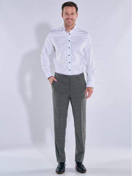 engbers Herren Anzughose aus Hightechgewebe Anthrazit 39499