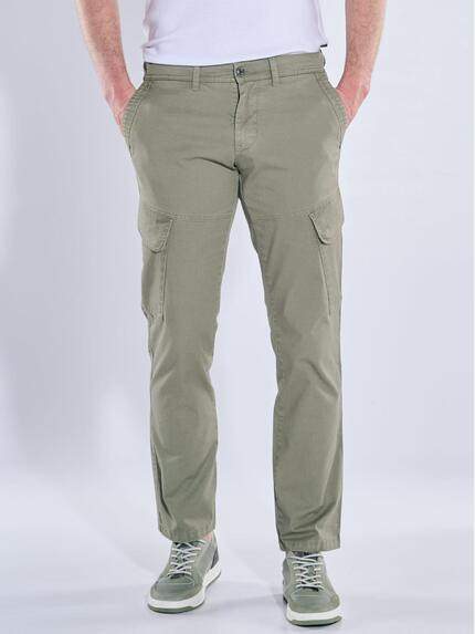 engbers Herren Cargohose straight Khaki 40382