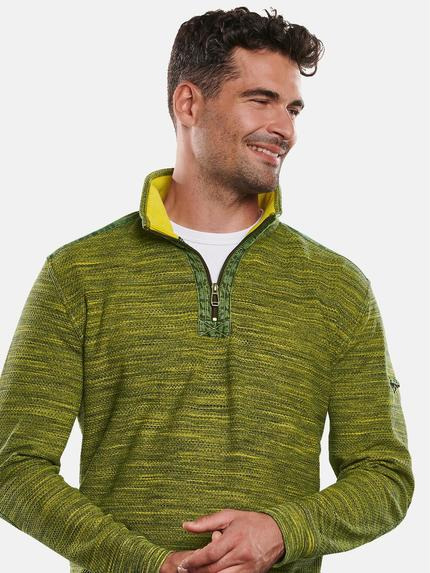 engbers Herren Sweatshirt gemustert Schwefelgelb 32297 engbers Herren Sweatshirt gemustert Schwefelgelb 32297