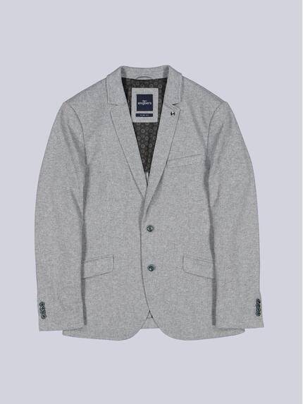 engbers Herren Sakko aus elastischem Warenmaterial Silbergrau 39093