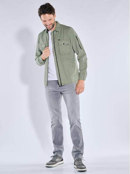 engbers Herren Overshirt uni Gruen 39208 engbers Herren Overshirt uni Gruen 39208