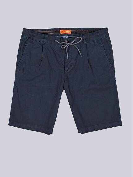 emilio adani Herren Chino-Bermuda mit Tunnelzug Blau 39008 emilio adani Herren Chino-Bermuda mit Tunnelzug Blau 39008