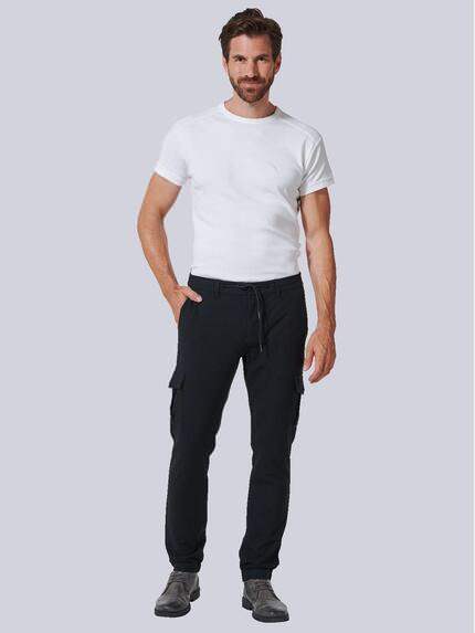 engbers Herren Cargo-Hose slim fit Blau 35221 engbers Herren Cargo-Hose slim fit Blau 35221