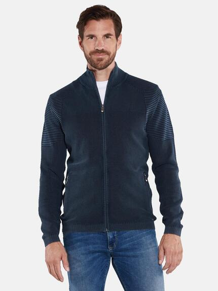 engbers Cardigan regular Saphirblau
