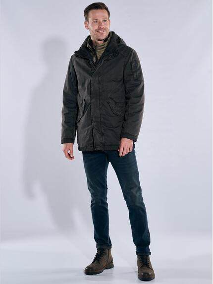 engbers Herren Jacke mit heraustrennbarem Inlet Saphirblau 39307