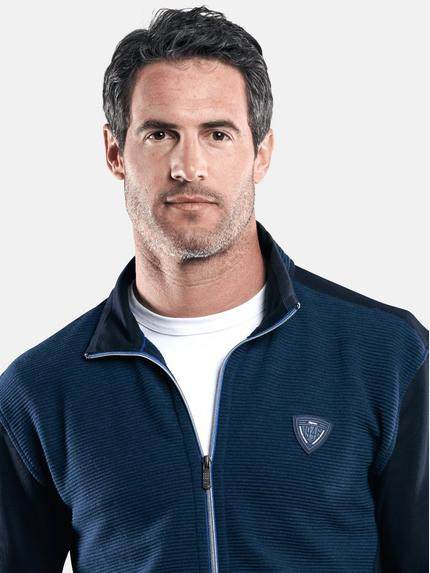 engbers Herren Sportive Sweatjacke Saphirblau 29229