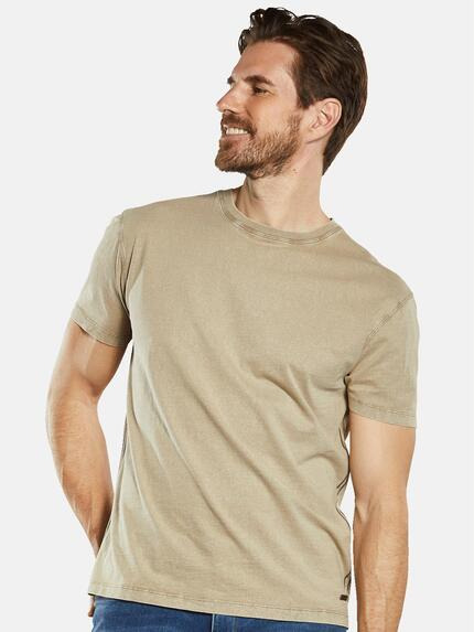 engbers Herren T-Shirt strukturiert Braun 34536 engbers Herren T-Shirt strukturiert Braun 34536