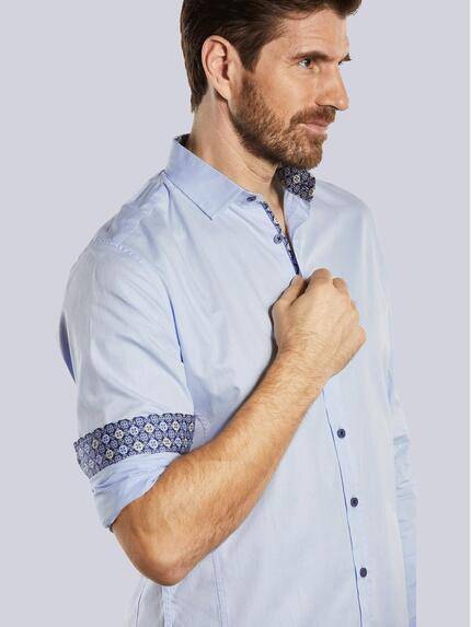 engbers Herren Langarm-Hemd "My Favorite" Hellblau 34367 engbers Herren Langarm-Hemd "My Favorite" Hellblau 34367