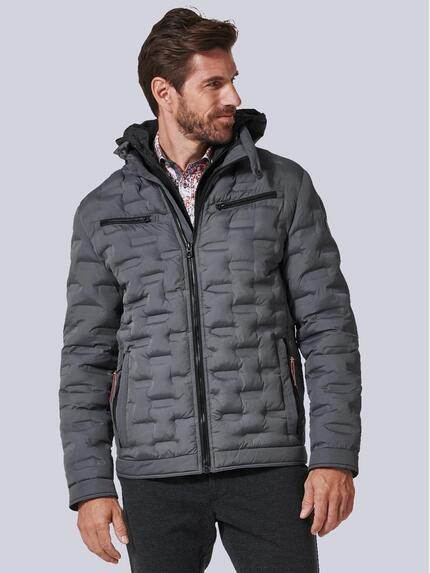 engbers Steppjacke regular Granitgrau