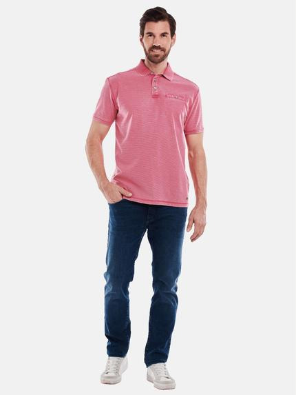engbers Herren Polo-Shirt regular Pink 35054 engbers Herren Polo-Shirt regular Pink 35054