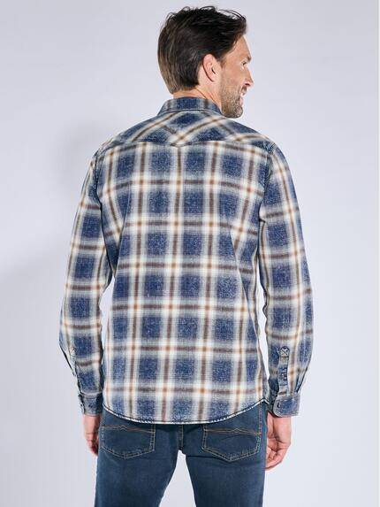 engbers Herren Langarm-Hemd kariert Braun 39636 engbers Herren Langarm-Hemd kariert Braun 39636