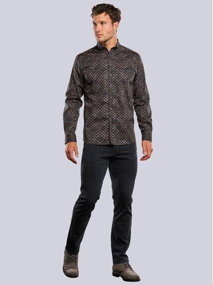 engbers Herren Langarm-Hemd kariert Rostorange 33819 engbers Herren Langarm-Hemd kariert Rostorange 33819