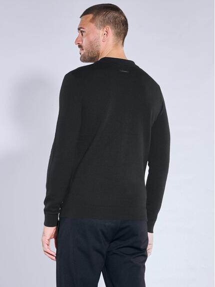 emilio adani Herren Pullover Schwarz 39975 emilio adani Herren Pullover Schwarz 39975