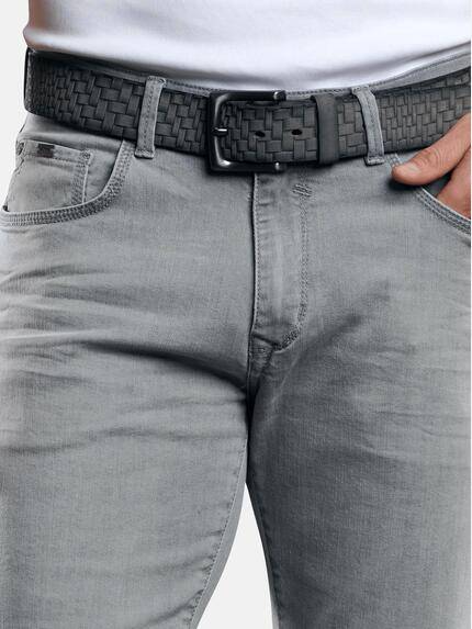 engbers Herren Jeans 5-Pocket Superstretch Grau 29178 engbers Herren Jeans 5-Pocket Superstretch Grau 29178