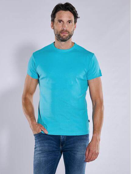 engbers Basic-Shirt "My Favorite" organic Tuerkis