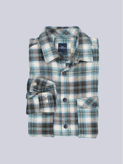 engbers Herren Overshirt kariert Oliv 39128 engbers Herren Overshirt kariert Oliv 39128