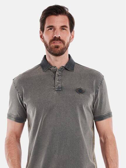 engbers Herren Polo-Shirt regular Grau 35076 engbers Herren Polo-Shirt regular Grau 35076