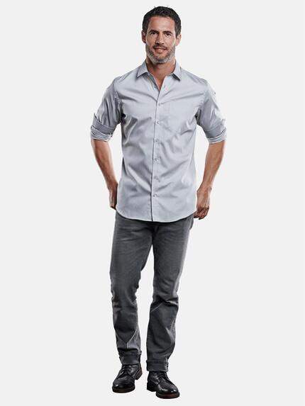 engbers Herren Hemd "My Favorite" Silbergrau 34412 engbers Herren Hemd "My Favorite" Silbergrau 34412