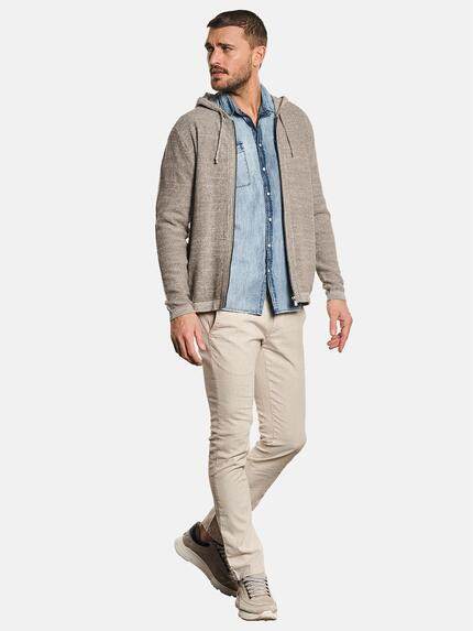 emilio adani Herren Strick-Cardigan Beige 32742 emilio adani Herren Strick-Cardigan Beige 32742