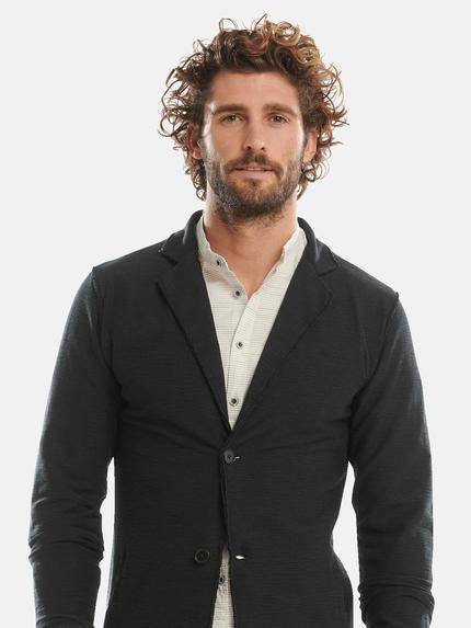 emilio adani Herren Sweat-Sakko Schwarz 30956 emilio adani Herren Sweat-Sakko Schwarz 30956