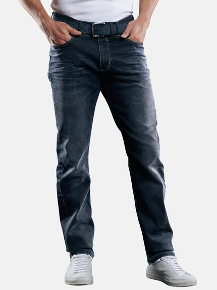 engbers Jeans 5-Pocket Superstretch Indigoblau