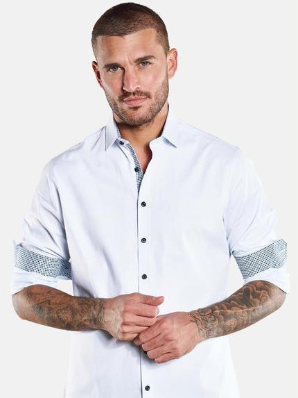 emilio adani Herren Langarm-Hemd "My Favorite" Blau 36204 emilio adani Herren Langarm-Hemd "My Favorite" Blau 36204