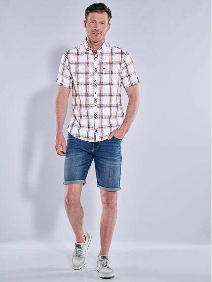 engbers Herren Kurzarm-Hemd kariert Rot 38899 engbers Herren Kurzarm-Hemd kariert Rot 38899