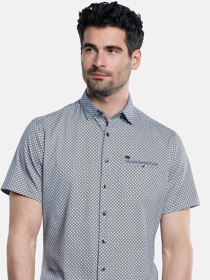 engbers Herren Hemd kurzarm Saphirblau 31306 engbers Herren Hemd kurzarm Saphirblau 31306