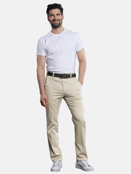 ENGBERS GERMANY Herren Elastische Slim Fit Chino Sand 31579 ENGBERS GERMANY Herren Elastische Slim Fit Chino Sand 31579