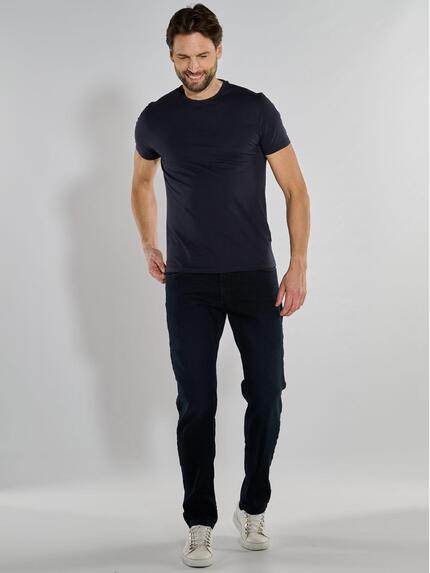 ENGBERS GERMANY Herren T-Shirt aus Supima Baumwolle Saphirblau 38668 ENGBERS GERMANY Herren T-Shirt aus Supima Baumwolle Saphirblau 38668