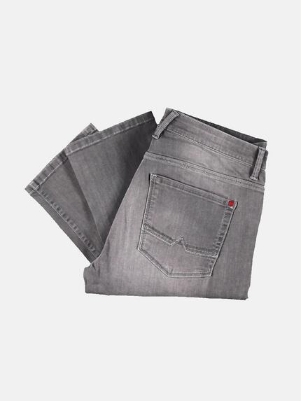 engbers Herren Jeans mit coolen Knittereffekten Dunkelgrau 30214 engbers Herren Jeans mit coolen Knittereffekten Dunkelgrau 30214