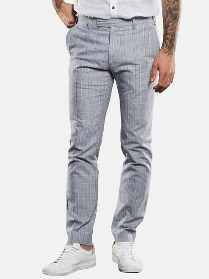 emilio adani Anzug-Hose slim fit Brilliantblau