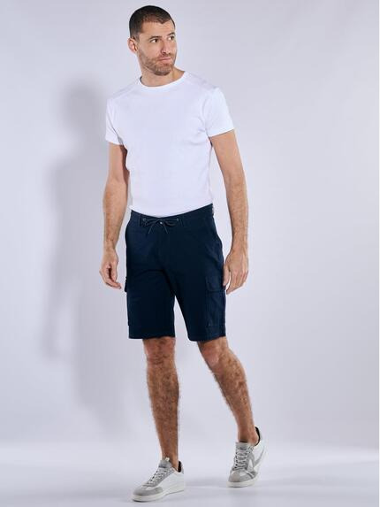 engbers Herren Cargo-Bermuda regular Blau 37044 engbers Herren Cargo-Bermuda regular Blau 37044