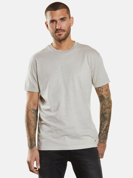 emilio adani T-Shirt uni Braunbeige