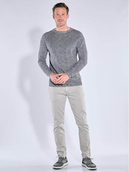 engbers Herren Pullover meliert Schwarz 39171 engbers Herren Pullover meliert Schwarz 39171