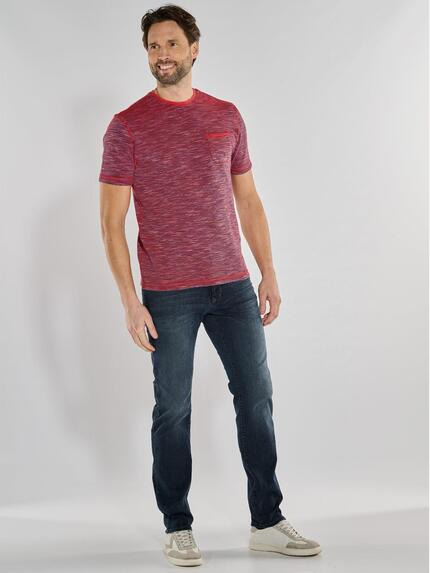 engbers Herren T-Shirt regular Rot 36793 engbers Herren T-Shirt regular Rot 36793
