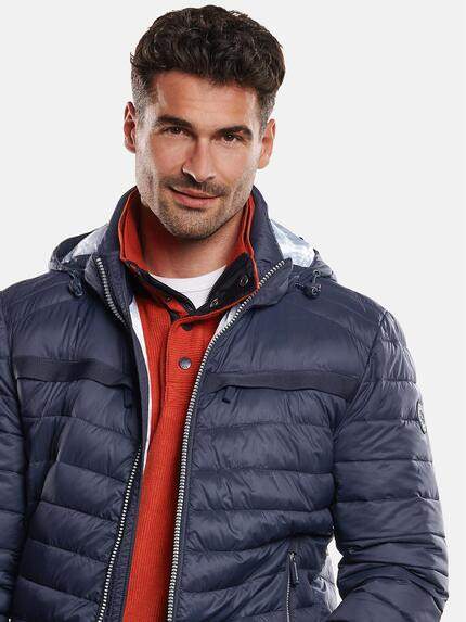 engbers Herren Steppjacke mit abnehmbarer Kapuze Saphirblau 31853 engbers Herren Steppjacke mit abnehmbarer Kapuze Saphirblau 31853