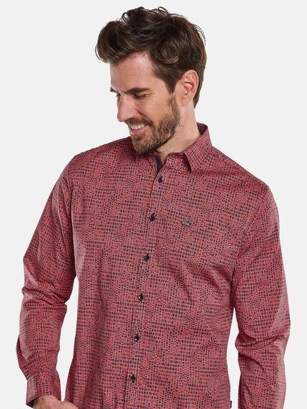 engbers Herren Hemd langarm Tomatenrot 34079 engbers Herren Hemd langarm Tomatenrot 34079
