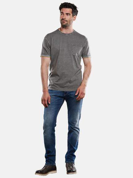 engbers Herren T-Shirt rundhals Granitgrau 31793 engbers Herren T-Shirt rundhals Granitgrau 31793