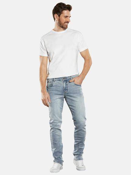 engbers Herren Super-Stretch-Jeans regular Hellblau 34556 engbers Herren Super-Stretch-Jeans regular Hellblau 34556