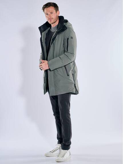 ENGBERS GERMANY Herren Jacke mit Funktionsdetails Gruen 39316 ENGBERS GERMANY Herren Jacke mit Funktionsdetails Gruen 39316