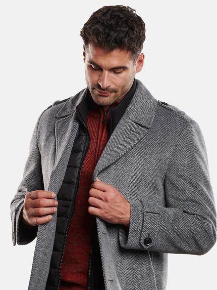 engbers Herren Jacke im Cabanstyle Granitgrau 32256 engbers Herren Jacke im Cabanstyle Granitgrau 32256