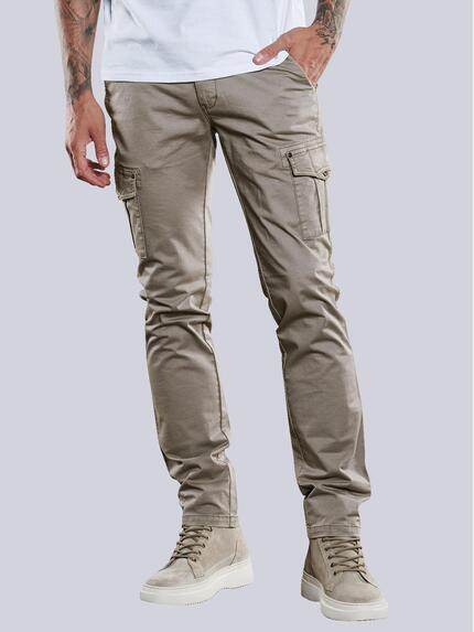 emilio adani Cargo-Hose Hellbraun